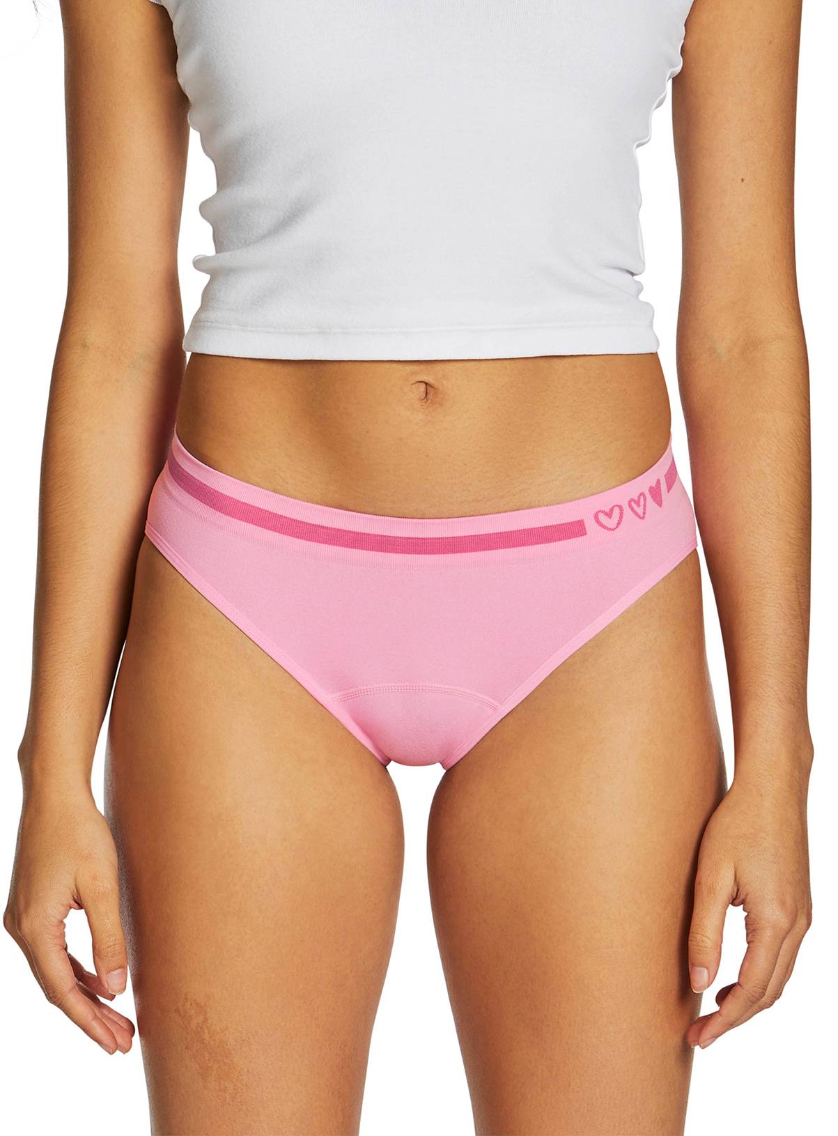 LOVE LUNA First Teen 2 Pack Seamfree Period Bikini Brief 13-14 years - Image 2
